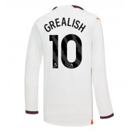 Manchester City Jack Grealish #10 Auswärtstrikot 2023-24 Langarm